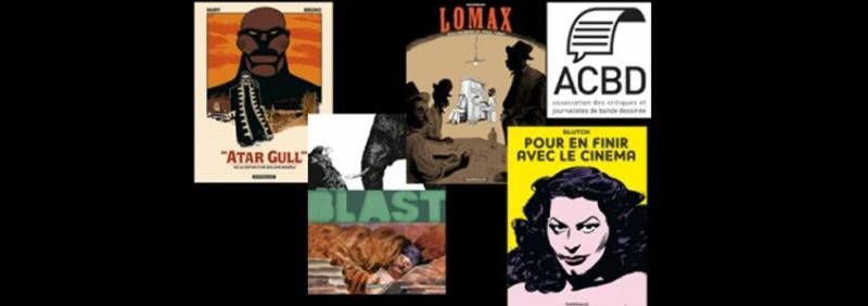 4 albums Dargaud dans la sélection ACBD 2012