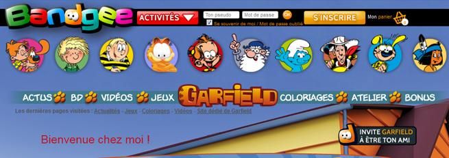 Bandgee.com, le site officiel des héros BD en ligne !