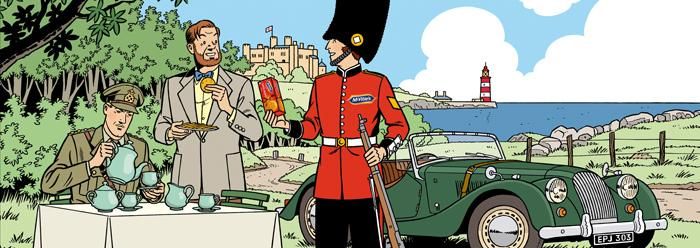 Blake et Mortimer traquent la Marque Jaune à Paris