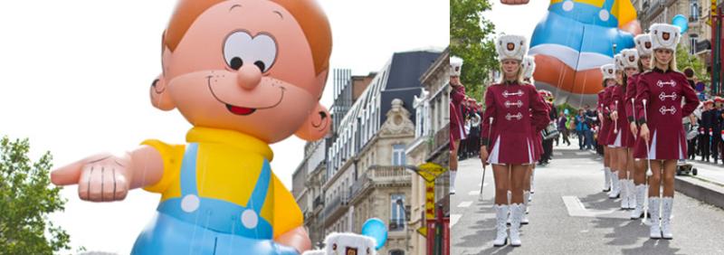 Boule parade à Bruxelles !