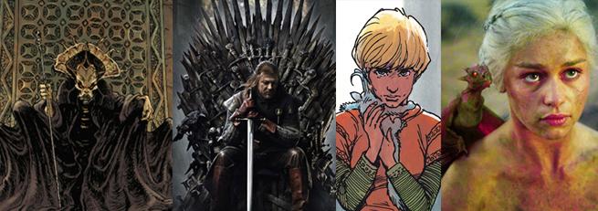 Clin d'oeil : pour les fans de Game of Thrones