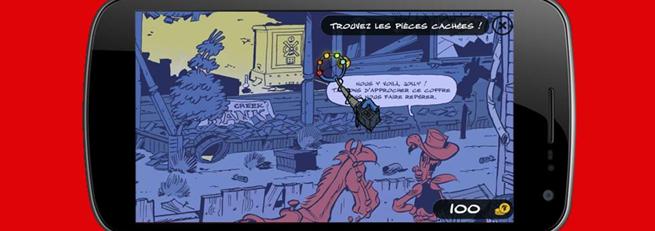 Lucky Luke, la 1ère BD active !