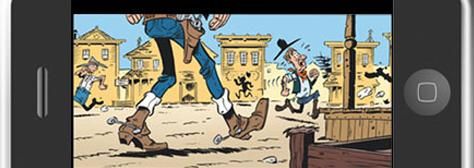 Lucky Luke sur BD Touch !