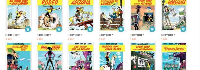 Lucky Luke sur iPad !