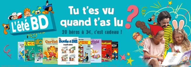 L'ÉTÉ BD : 20 HÉROS À 3€