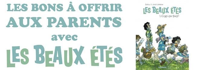 Les Beaux Étés : les coupons cadeaux !