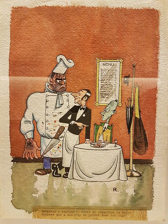 Un dessin paru dans Le Moustique en 1952