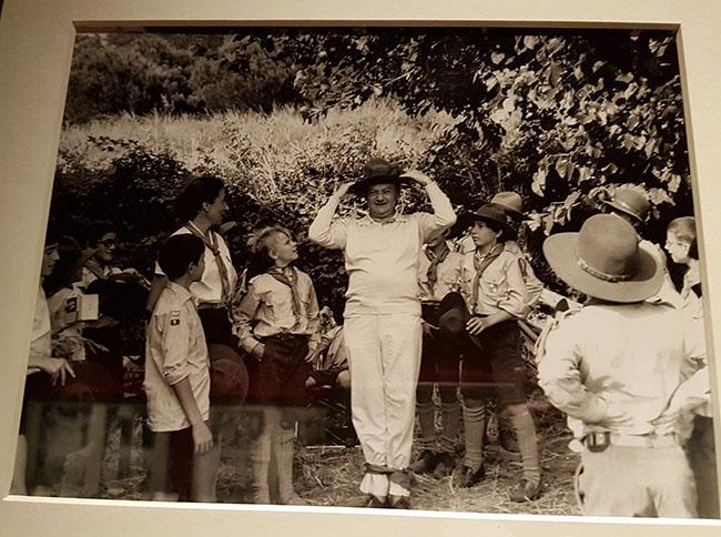 Souvenir du tournage du Viager, sur un scénario de René Goscinny et réalisé par Pierre Tchernia