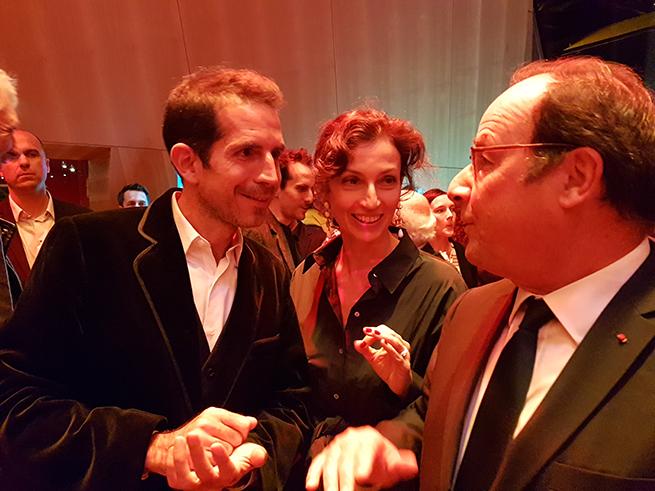 Jul, Audrey Azoulay - directrice générale de l'UNESCO, François Hollande, président de la République (2012-2017)