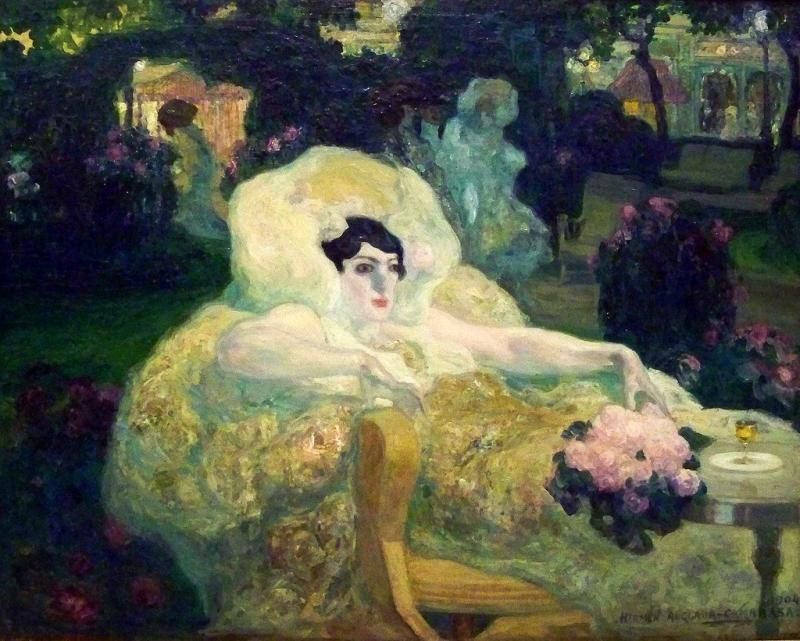 Le Paon Blanc, d'Anglada-Camaras (1871 - 1959) (© Anglada-Camaras)