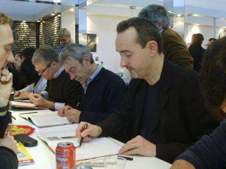  Hugues Labiano (Black Op), Patrick Jusseaume (Tramp) et Erik Juszezak (Dantès)