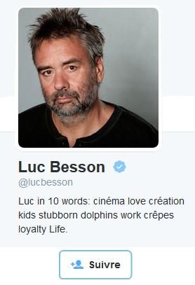 Suivez le compte de Luc Besson