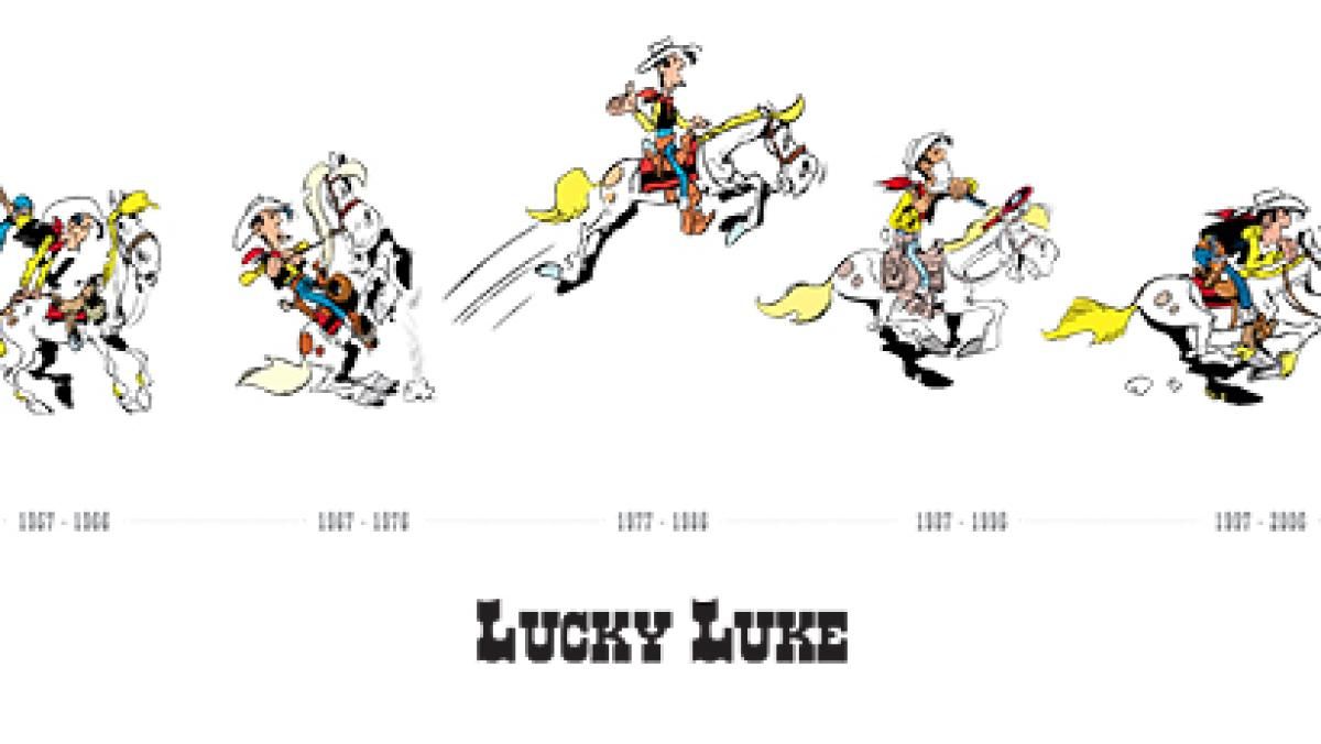 Lucky Luke L Annee Anniversaire Photo Dargaud
